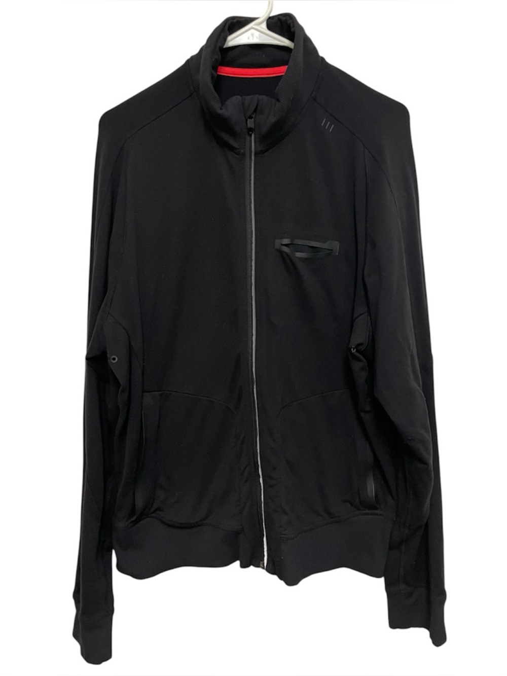 Lululemon full zip training jacket black